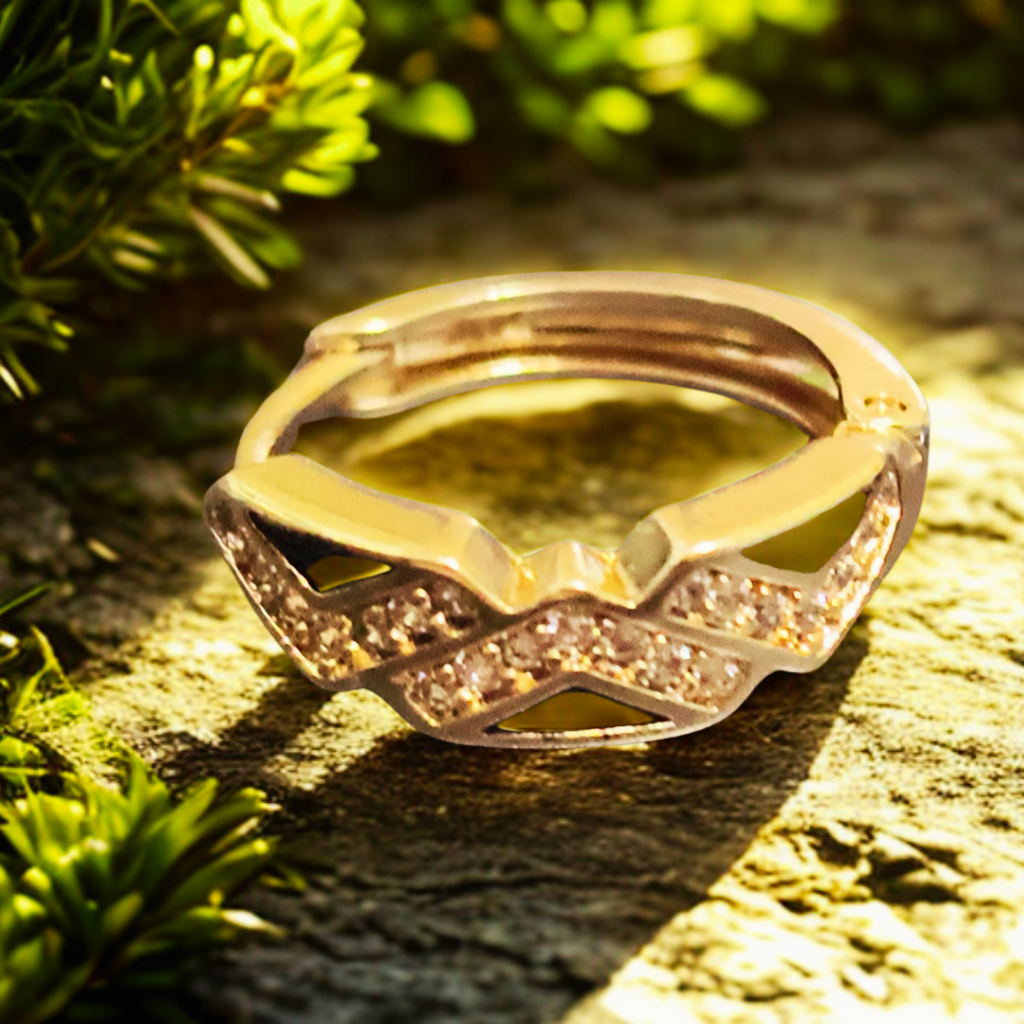 Twilight Gleam Hoop Earrings