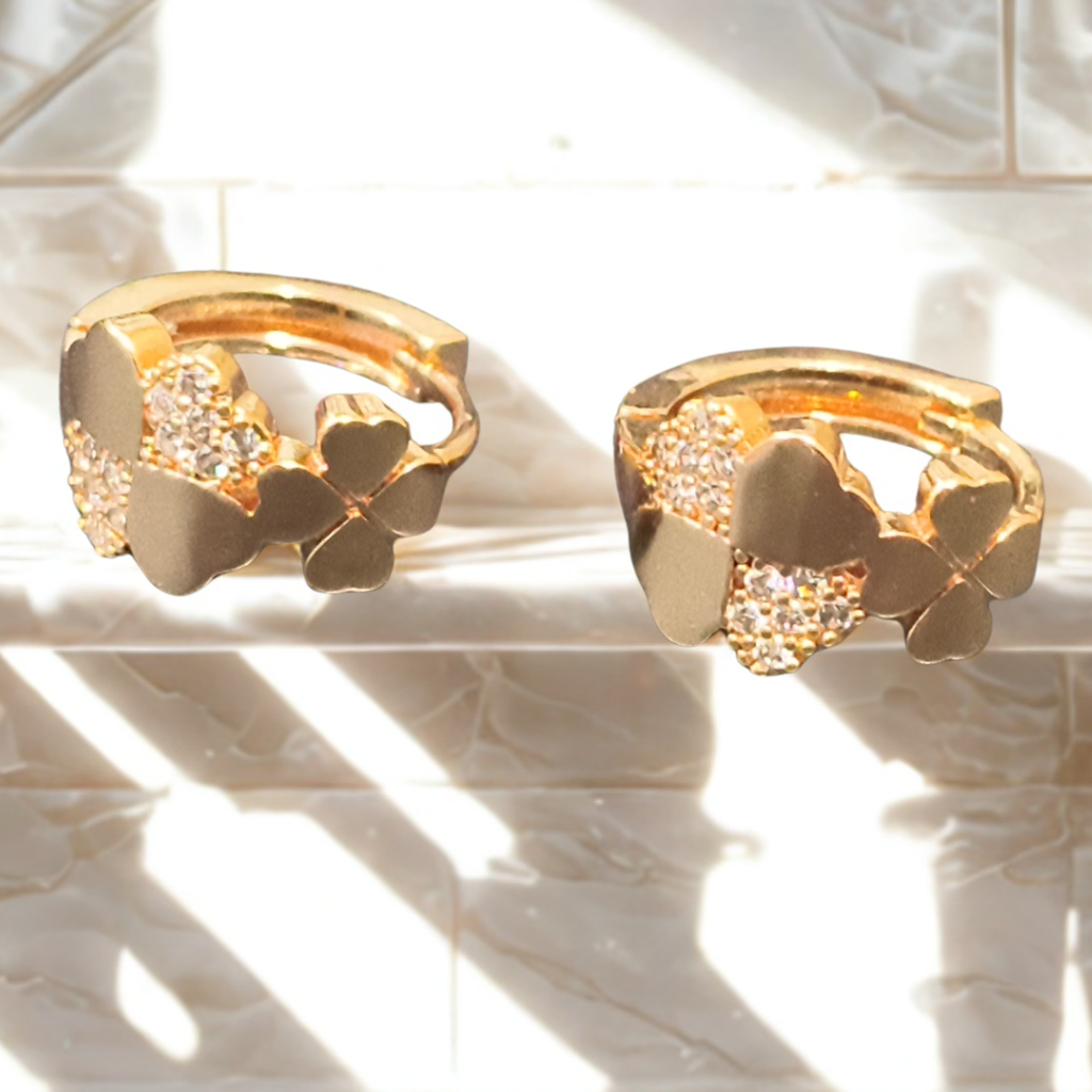 Golden Clover Luxe Earrings
